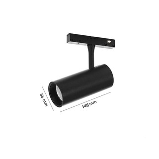 Đèn rọi thanh ray nam châm 20w