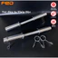 Tay Đòn Tạ Đơn Phi 50mm*50cm, Đòn Tạ Tay Thép Đặc Mạ Inox + 2 Khóa Kẹp ( 1 tay)
