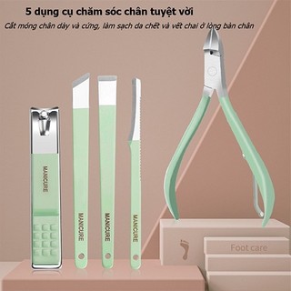 Bộ Bấm Móng Tay 16 Món Dụng Cụ Làm Đẹp Bộ Cắt Móng Tay, Làm Nail, Nặn Mụn Cao Cấp - Chăm Sóc Móng Chuyên Nghiệp