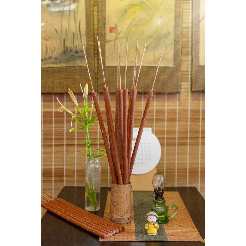 Ảnh Nhang Sào Quế 58cm - Hương Quế Trà Bồng Quảng Ngãi 500gram 3