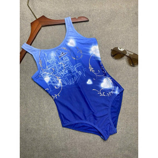 Size 80-85 (30-37kg) Bikini 1 mảnh nữ bộ bơi thể thao chuyên nghiệp hàng xuất Hàn