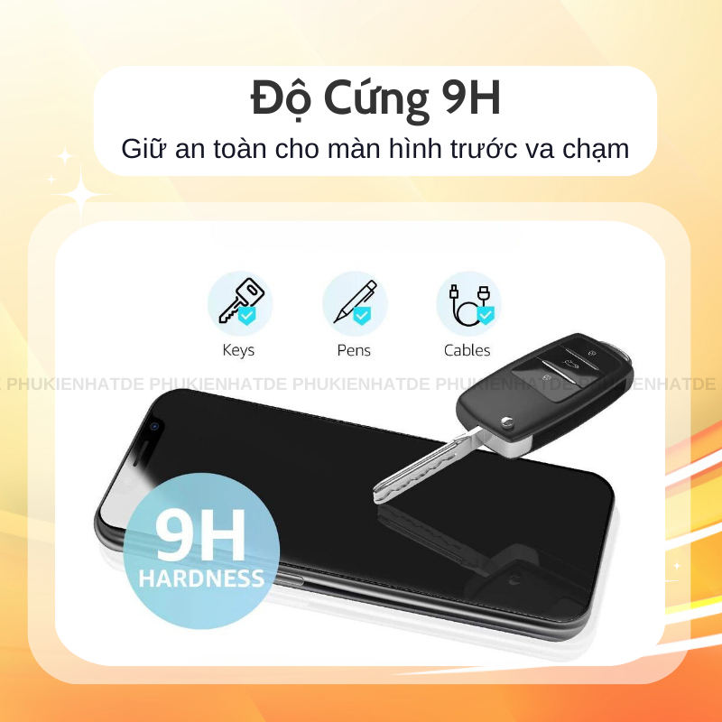 Kính Cường Lực King Kong Full Màn Hình Có Khung Hỗ Trợ Dán Dành cho IP X/Xs/XR/XS Max/11/12/13/14/15/16/Pro/Plus/Pro Max