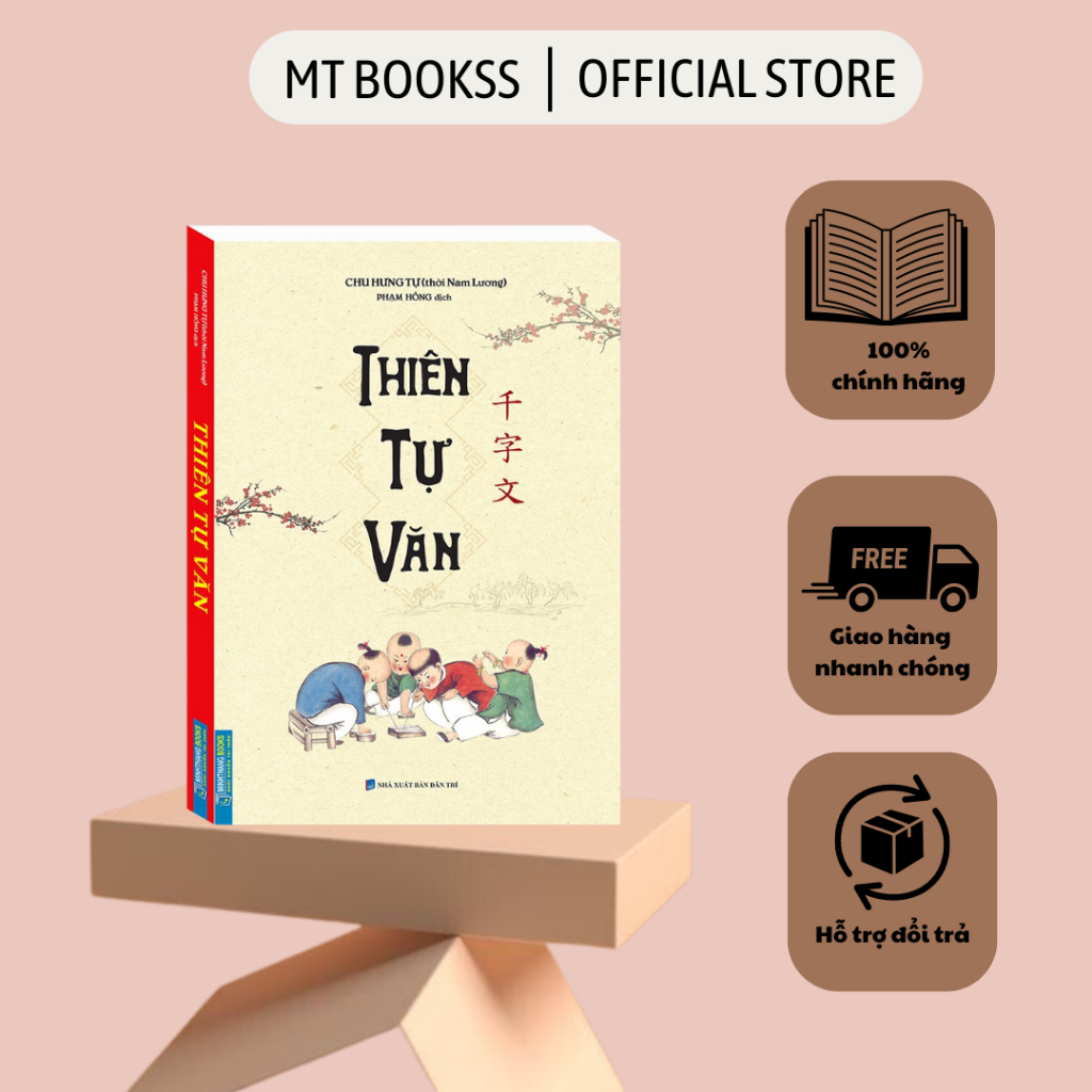 Sách - Thiên Tự Văn (bìa mềm)