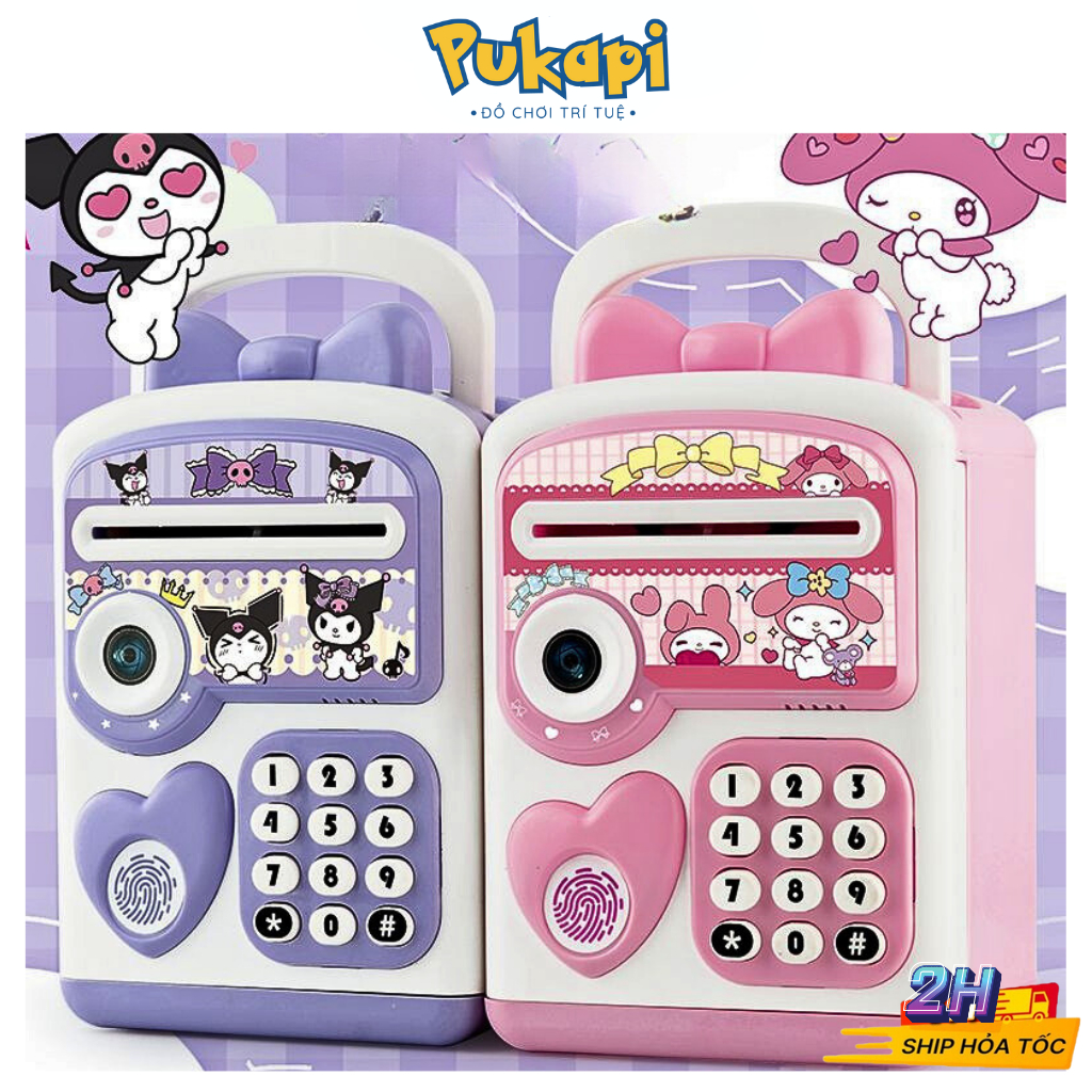 Két Sắt Mini Thông Minh Cho Bé Két Sắt Mini Cho Bé Vân Tay Két Mini Đựng Tiền Két Sắt Điện Tử Giá Rẻ Két Sắt Nhỏ- PUKAPI