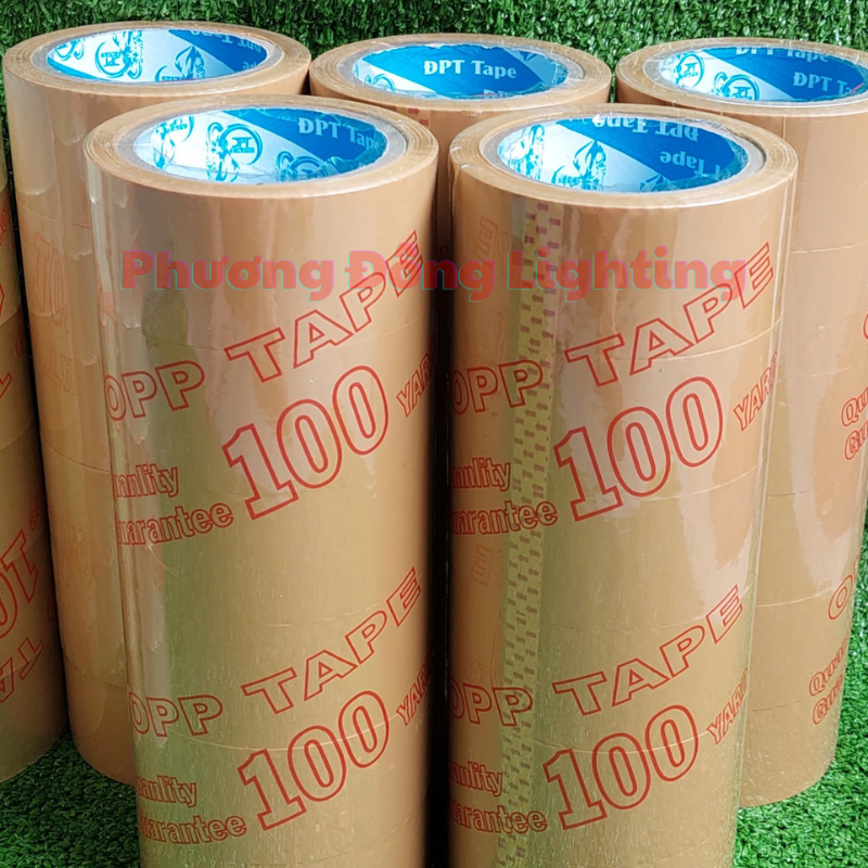 [ BÁN LẺ 1 CUỘN ] Băng keo trong - đục rộng 5cm - nặng 180gr - 100ya siêu dính