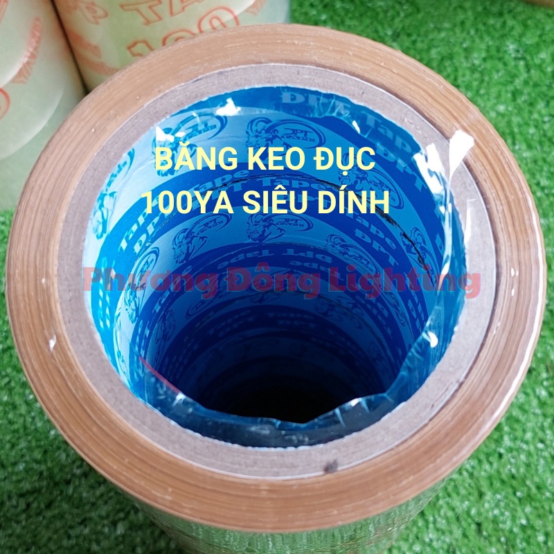 [ BÁN LẺ 1 CUỘN ] Băng keo trong - đục rộng 5cm - nặng 180gr - 100ya siêu dính
