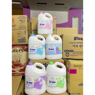 Nước Giặt Xả Dnee Thái Lan Can 3 Lít Mẫu Mới Tem Đại Thịnh Chính Hãng