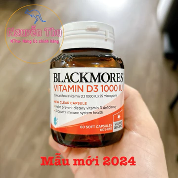Blackmores vitamin d3 1000iu 130 viên, 200 viên úc, bổ sung vitamin d3 cho người lớn từ 18 tuổi