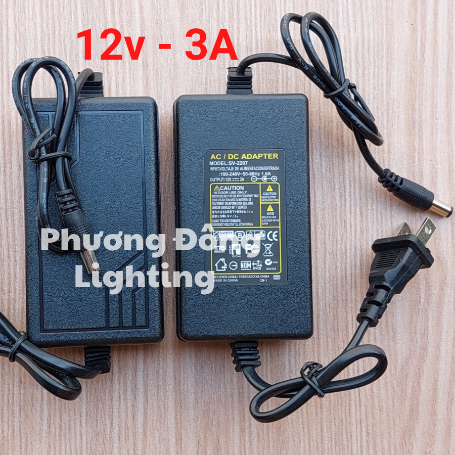 Bộ đổi nguồn Adaptor 12V 1A  - 2A  - 3A  - 5A - 5A Sony - 6A  Sony - 10A