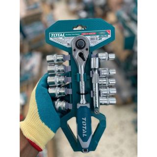 ĐỒ NGHỀ TOTAL Bộ 12 shocket 1/4 inch THT14114126