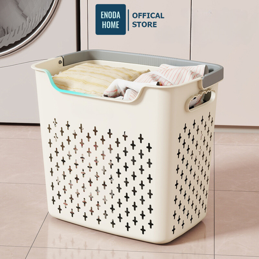 [MUA 1 ĐƯỢC 2] Giỏ Đựng Quần Áo Bẩn ENODA HOME, Giỏ Đựng Đồ Lót Có Quai Xách, 3 Kích Thước Đa Dạng Lựa Chọn Q048