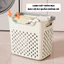 Giỏ Đựng Quần Áo Bẩn ENODA HOME, Giỏ Đựng Đồ Lót Có Quai Xách, 3 Kích Thước Đa Dạng Lựa Chọn Q048