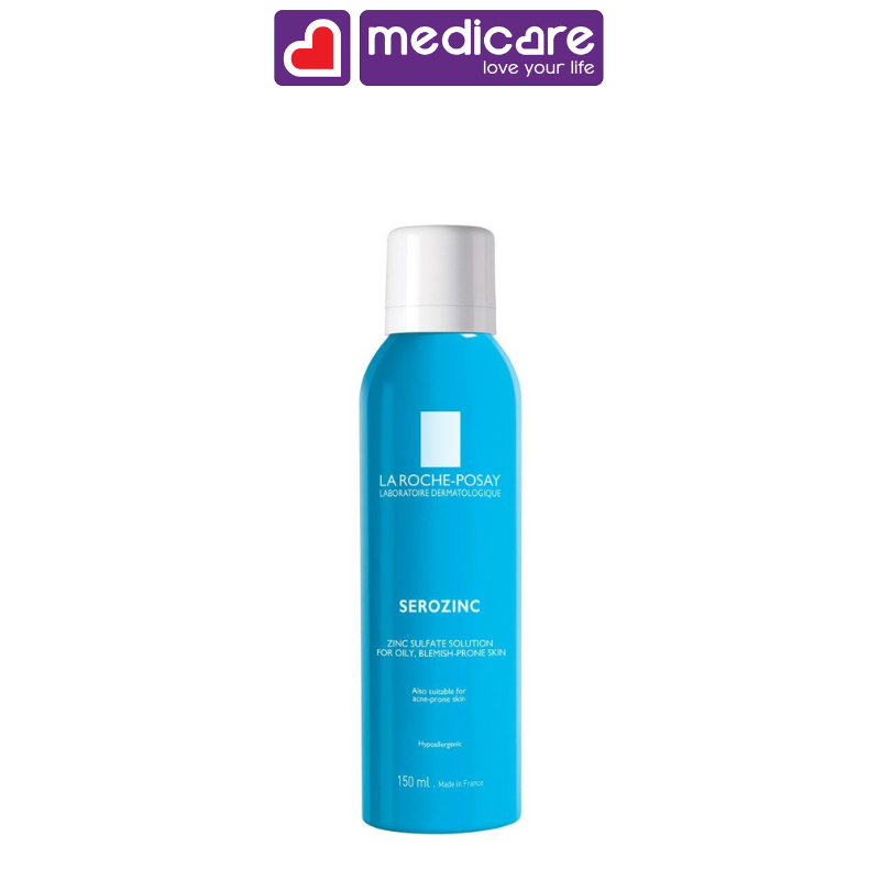 Xịt khoáng LA ROCHE-POSAY LABORATOIRE DERMATOLOGIQUE dịu nhẹ dành cho da dầu, nhạy cảm 150ml và 300ml