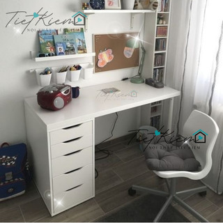 Bàn IKEA gỗ - Ikea desk 1m2 Nội Thất Tiết Kiệm BLV999