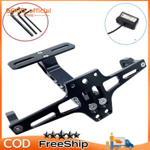Pát biển số gập nhôm CNC gắn xe máy PKL PKN xe điện pas biển