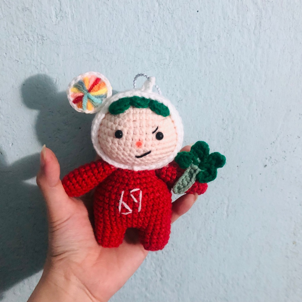 ảnh thật ] PaoDy BounPrem/ DOLL KEYCHAIN đáng yêu handmade
