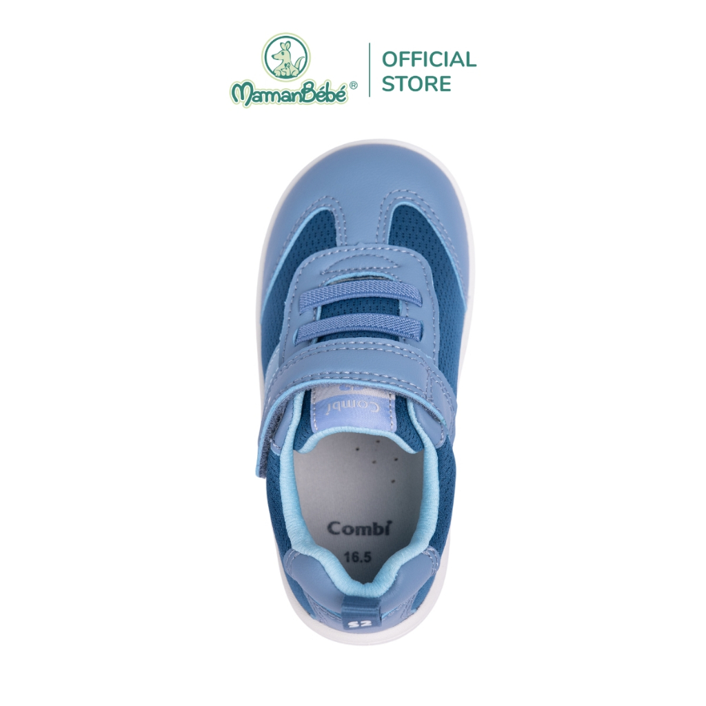 Ảnh Giày Combi S-Go đế định hình chống bàn chân bẹt 24AW01 màu xanh 2