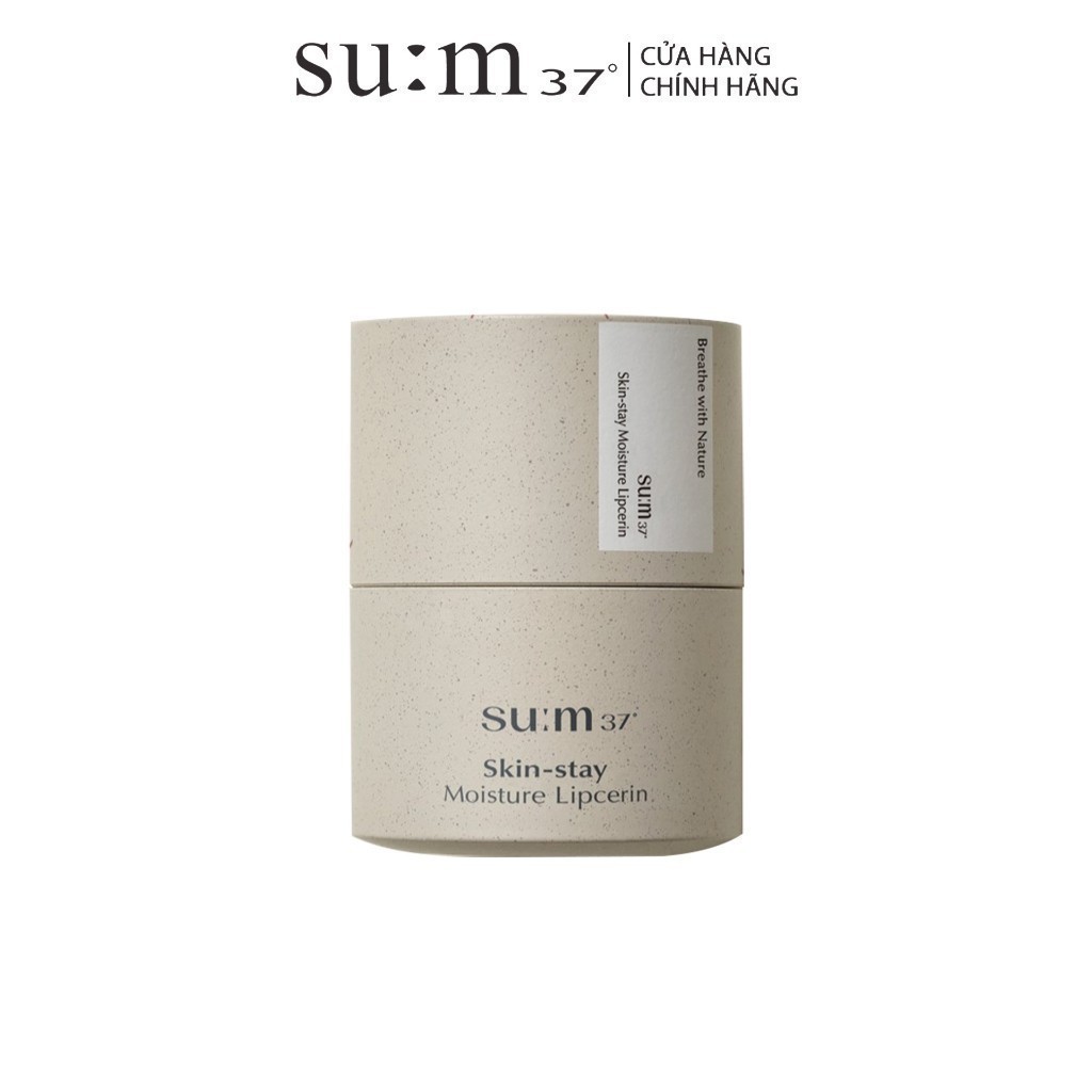 [KOL x SU:M37] Son dưỡng thuần chay su:m 37 Skin-stay Moisture Lipcerin 15ml