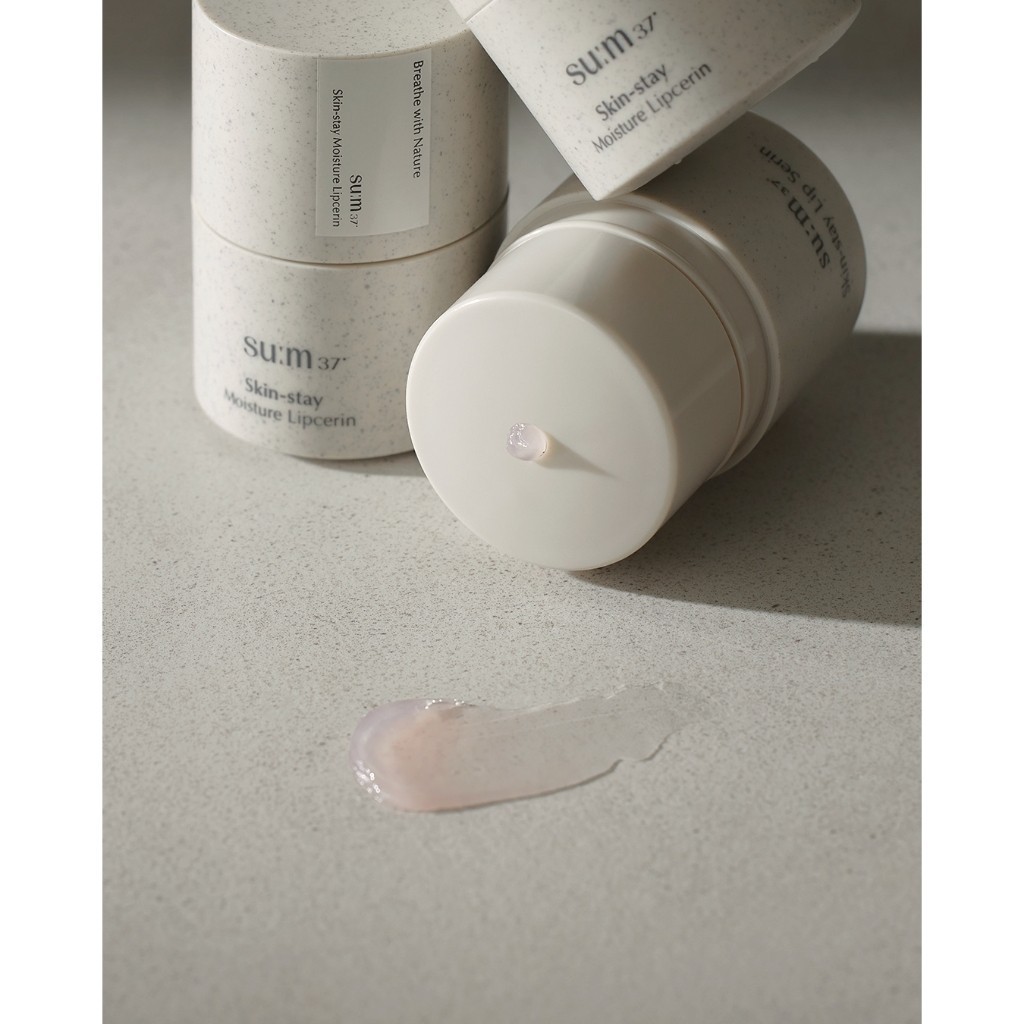 [KOL x SU:M37] Son dưỡng thuần chay su:m 37 Skin-stay Moisture Lipcerin 15ml