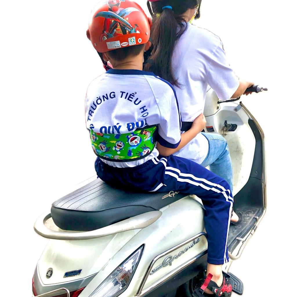 [ ĐAI HOẠT HÌNH ] Đai xe máy cho bé ,Đai an toàn cho bé đi xe máy loại CAO CẤP,CHẮC CHẮN,ĐAI MỚI ĐI XE MÁY GẤP SIÊU GỌN