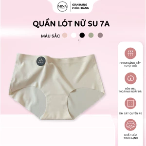 Quần lót nữ su 7A chất liệu su lạnh, mềm mịn, mặc như không mặc, không nhão, không xù, không lộ viền