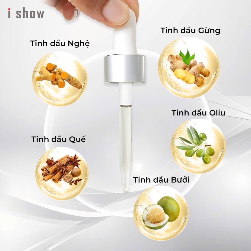 Ảnh Tinh Dầu Tan Mỡ Bụng I SHOW Detox Cơ Thể Giảm Nhỏ Vòng Eo - iShow Slimming Essential Oil 30ml 4