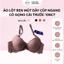 Áo lót nữ Boya, áo lót ren mút dày cúp ngang có gọng cài trước 106CT, áo ngực chất mềm mịn, tôn dáng - Hàng Việt Nam