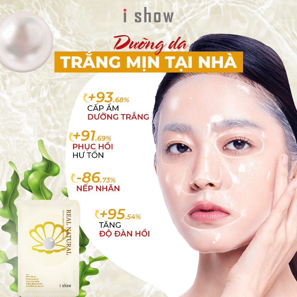 Ảnh Mặt Nạ Giấy I SHOW Dưỡng Sáng Cấp Ẩm Phục Hồi Chống Lão Hoá Cho Làn Da 3