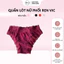Quần lót nữ phối ren VIC, quần chip nữ chất thun lạnh viền ren, co giãn 4 chiều, đáy quần cotton kháng khuẩn, ôm sát