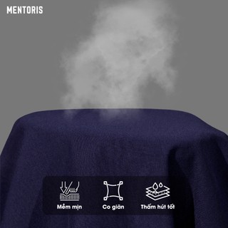 [XẢ KHO] Áo thun dài tay nam cao cấp Mentoris, Áo giữa nhiệt Cotton có giãn mềm mại MDT2402