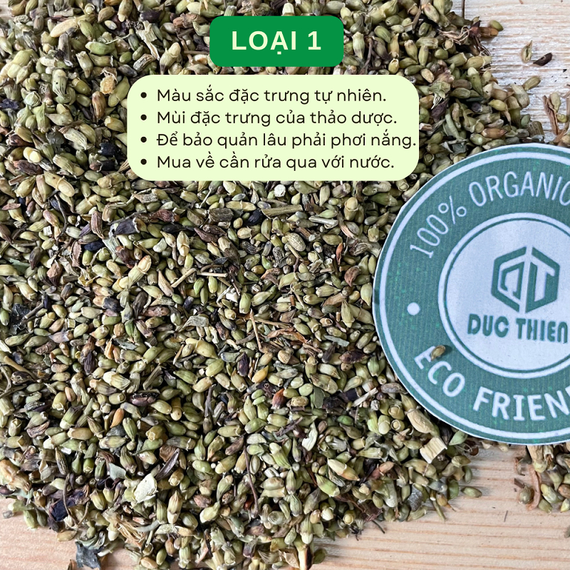 100g, 200g Trà Hoa Hòe Loại 1 Sấy Khô Nguyên Nụ Giúp Thanh Nhiệt Giảm Mỡ Máu, Ổn Định Huyết Áp
