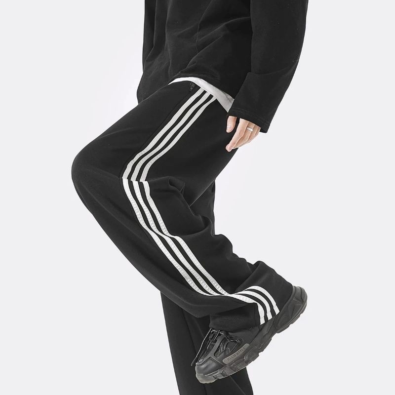 Quần 3 Sọc Ống Suông Nam Nữ 40-105KG Bigsize Thời Trang - Đi Học - Thể Thao Menswear - MÃ 6