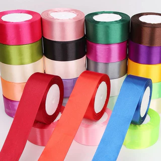 Cuộn duy băng 4cm vải lụa satin bản dài 22m