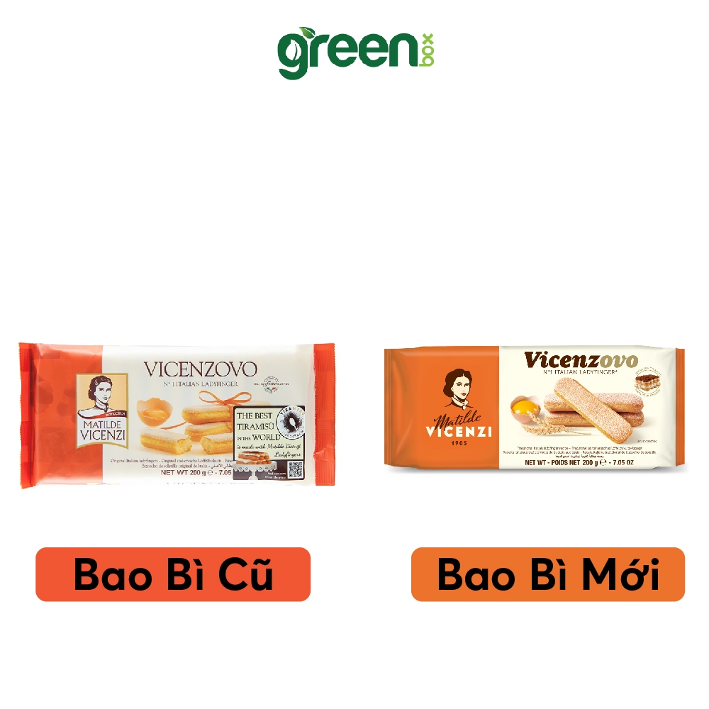 Ảnh Bánh champagne thơm đậm mùi trứng tươi và vani làm bánh Tiramisu Ladyfingers Vicenzovo Vicenzi Ý 200g 3