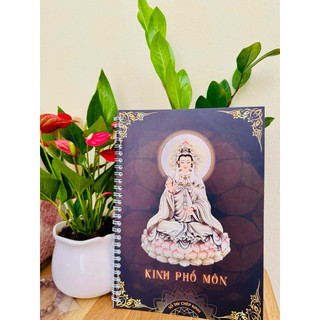 Sách - Combo Vở Chép Kinh Địa Tạng, Kinh Phổ Môn, Kinh Dược Sư ( in chữ mờ, bìa mềm) ( tặng kèm 3 bút và 15 ruột)