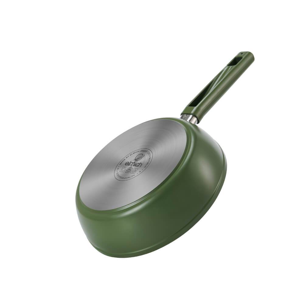 Chảo phủ sứ an toàn Elmich Olive 5965 size 20,24,26,28cm