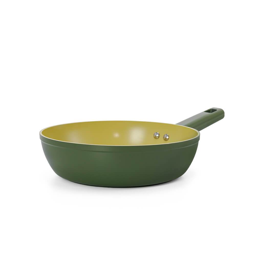 Chảo phủ sứ an toàn Elmich Olive 5965 size 20,24,26,28cm