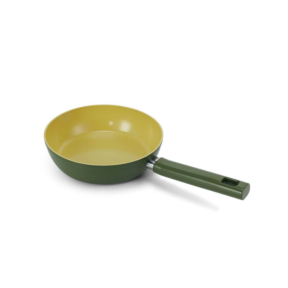 Chảo phủ sứ an toàn Elmich Olive 5965 size 20,24,26,28cm