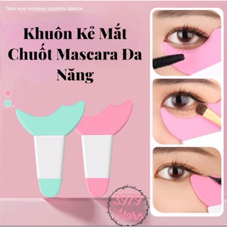 Khuôn Kẻ Mắt Mascara Hình Chữ Y Bằng Silicon Mềm Có Thể Tái Sử Dụng Cho Người Mới