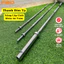 Thanh Đòn Tạ Phi 50mm, Tạ Thanh Đòn Chất Liệu Thép Mạ Inox Dài 1m5/1m8/2m2 (Hàng Nhập Khẩu)