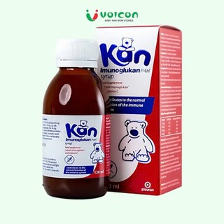 Siro Kan tăng đề kháng chai 120ml, hỗ trợ tăng cường hệ miễn dịch cho bé, giảm ổm vặt, bé ăn ngon