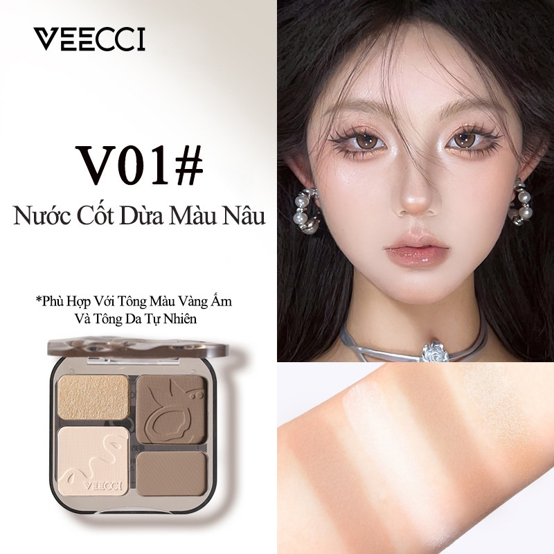 Bảng Phấn Tạo Khối V01,V02, VE01,VE02 Tạo Khối Veecci Tự Nhiên Lâu Trôi  Chống Nước