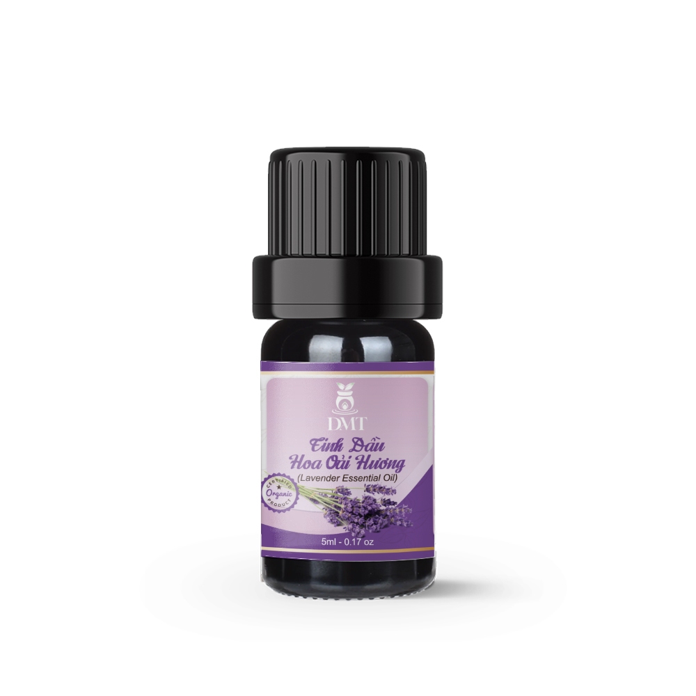 Tinh dầu Lavender (Oải hương) nguyên chất DMT - tinh dầu lavender ngủ ngon, thiên nhiên 5ml/10ml