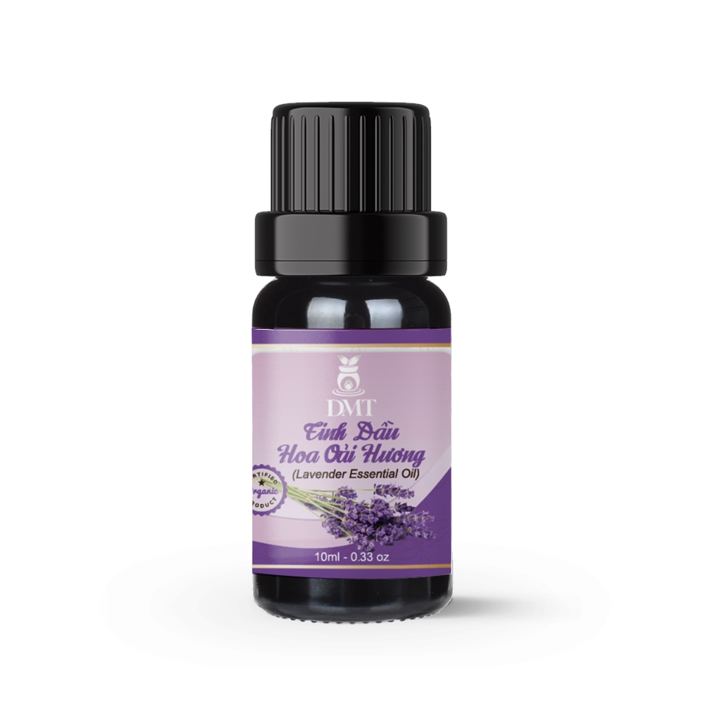 Tinh dầu Lavender (Oải hương) nguyên chất DMT - tinh dầu lavender ngủ ngon, thiên nhiên 5ml/10ml