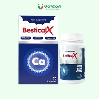 Canxi Bestical chính hãng hỗ trợ tăng chiều cao cho bé, Bestical X canxi hữu cơ cho bé