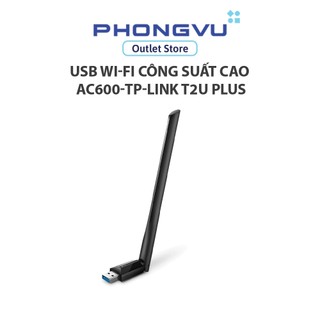 Thiết bị thu sóng Wi-Fi / USB Wi-Fi Công Suất Cao AC600-TP-Link T2U Plus - Bảo hành 24 tháng