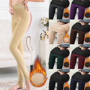Tất Legging Dạng Quần Nhiều Màu Lót Lông Siêu Dày Co Giãn Cao Cấp Phù Hợp mọi Thời Trang