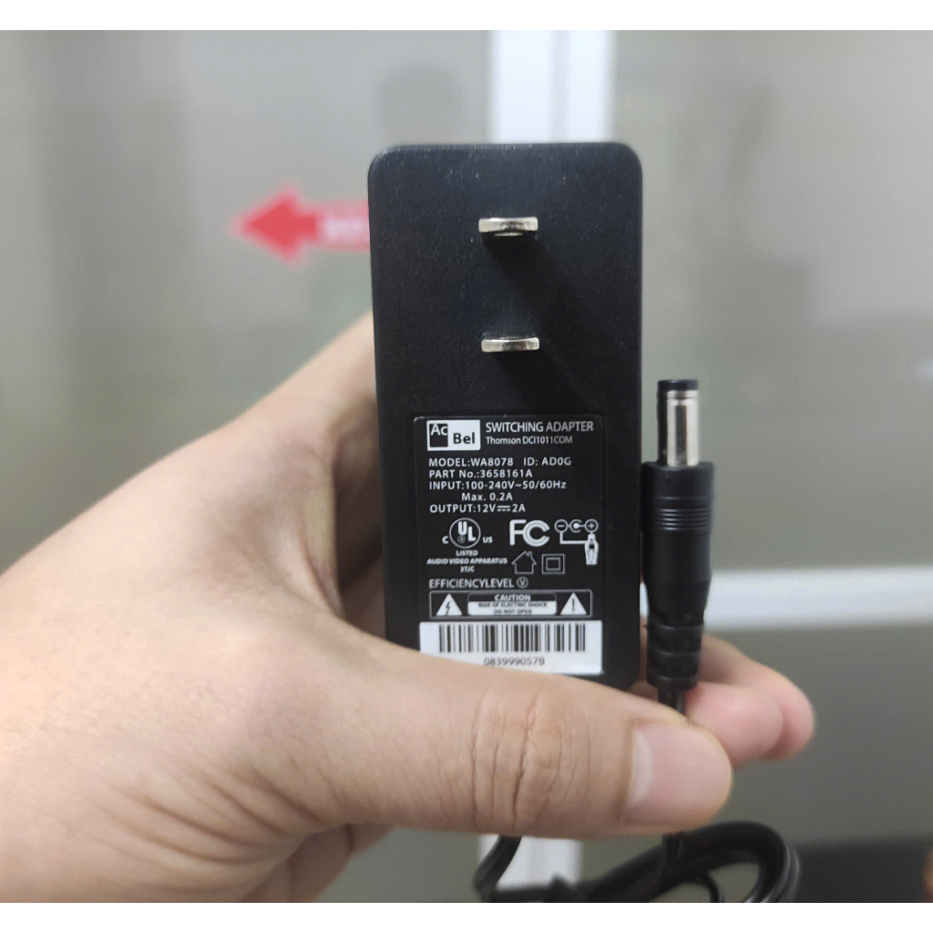Nguồn Adapter loại xịn 12V 2A zin mới bóc máy chính hãng mới 100%