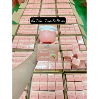 Kem Body Thạch Đào Hemia - Kem Body Trắng Da