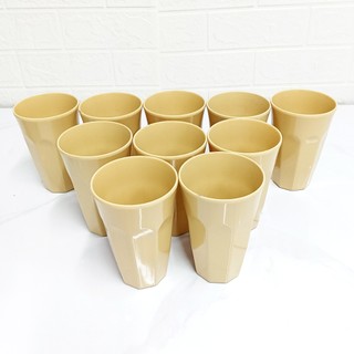 Combo 10 Ly Nhựa melamine size lớn 500ml (8.7cm x13cm) nhiều màu ly nhựa cứng cao cấp